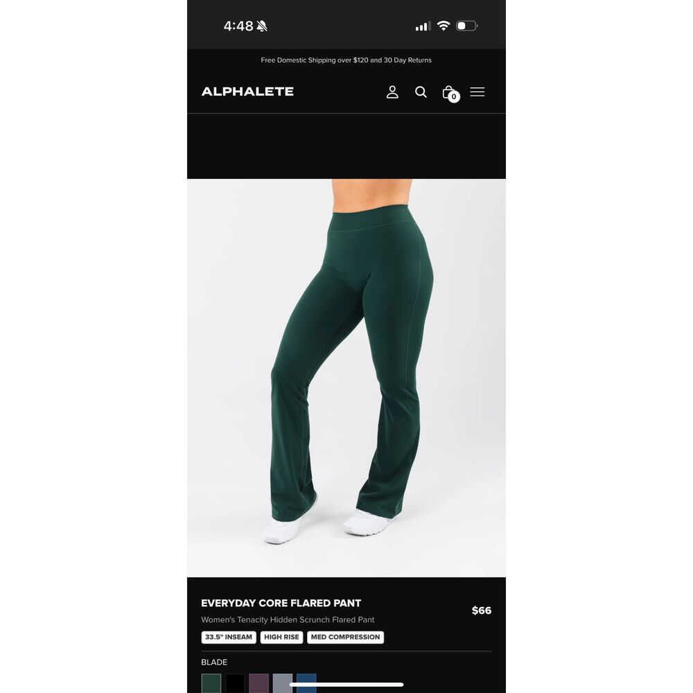 Alphalete Everyday Core Flared Pant Leggings